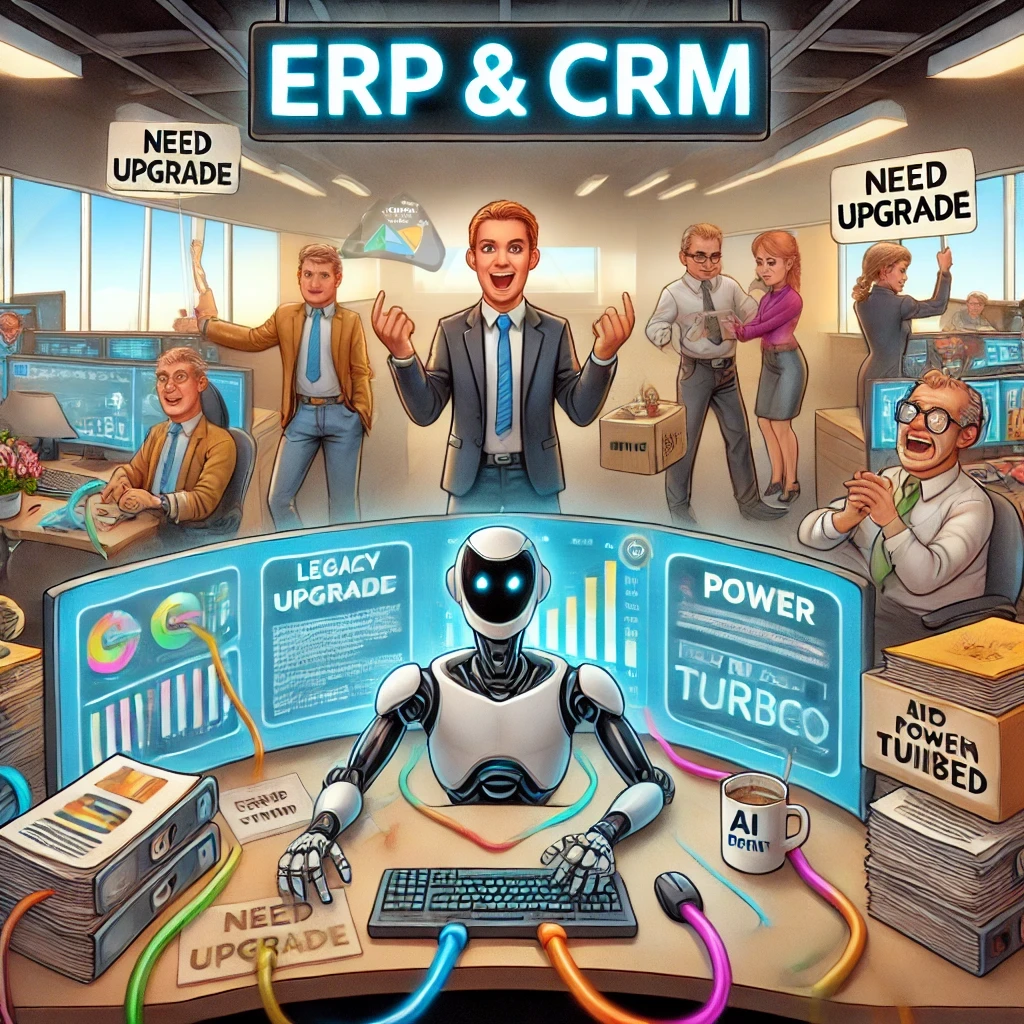 Integration von KI-Agenten in bestehende ERP- und CRM-Systeme