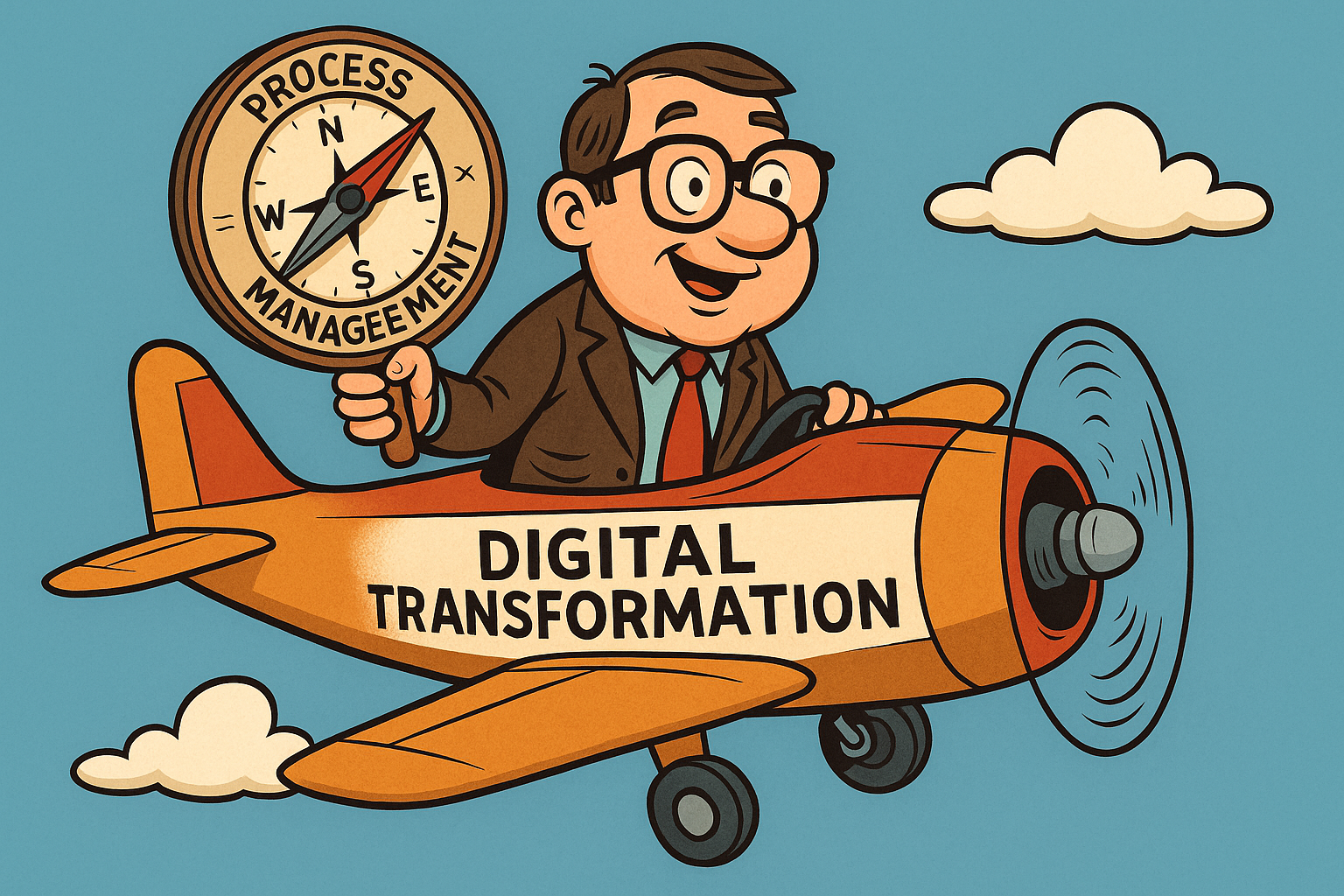 Prozessmanagement zur Steuerung der digitalen Transformation