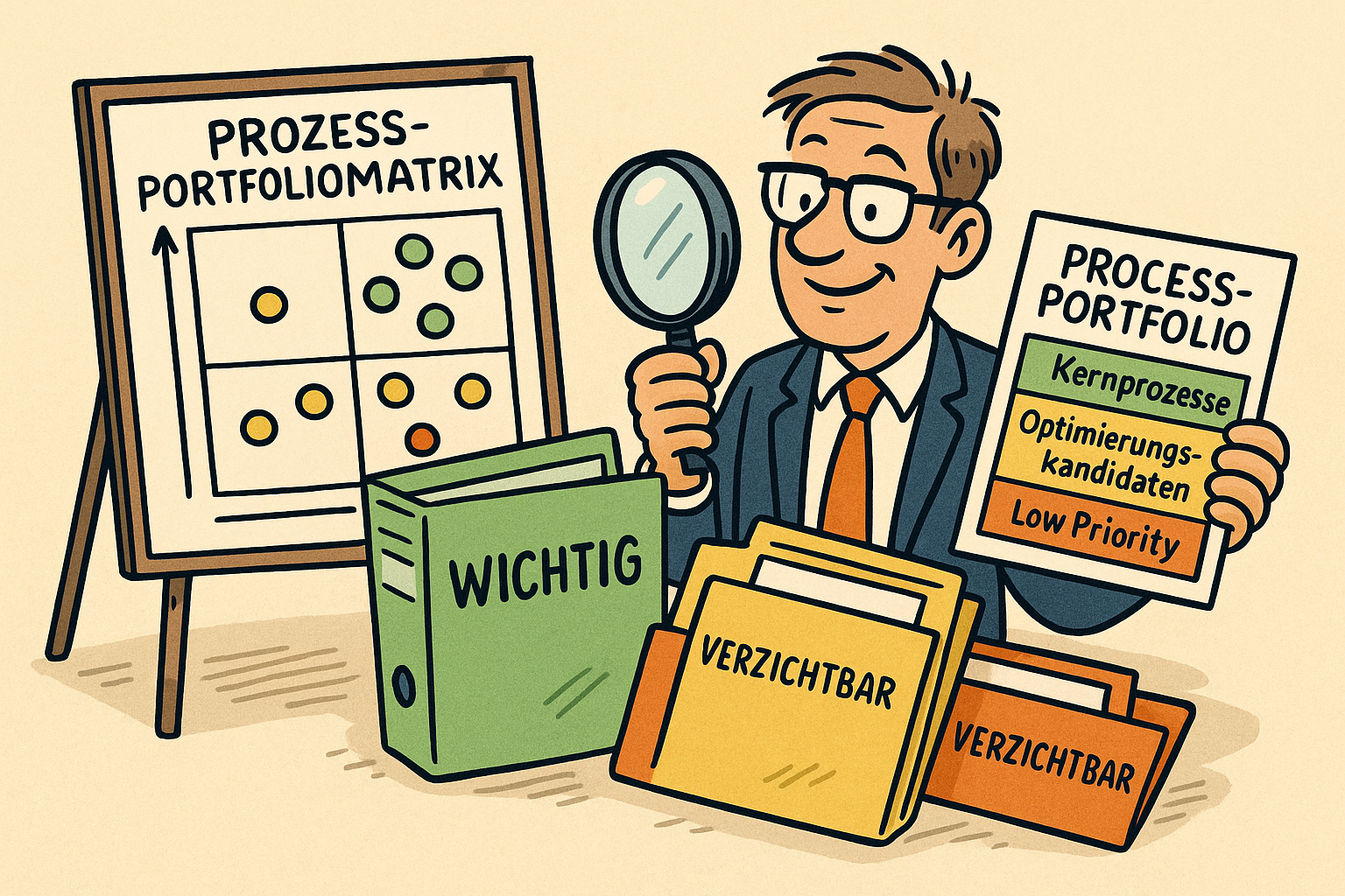 Prozesse müssen auch gesteuert werden