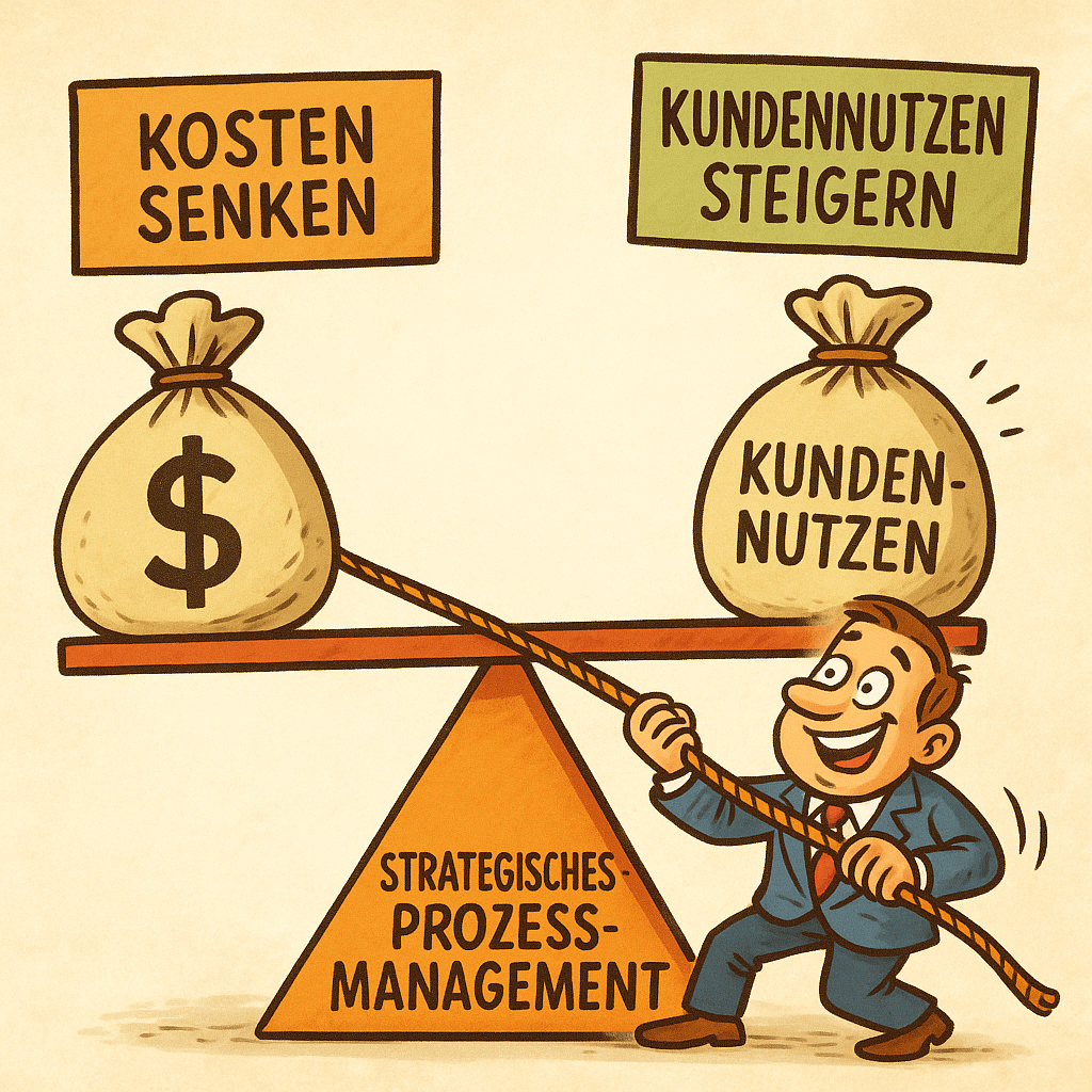 Wie strategisches BPM Kosten senkt und Kundennutzen steigert
