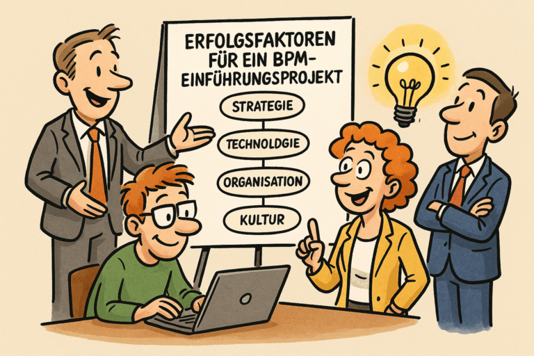 Erfolgsfaktoren für ein BPM-Einführungsprojekt