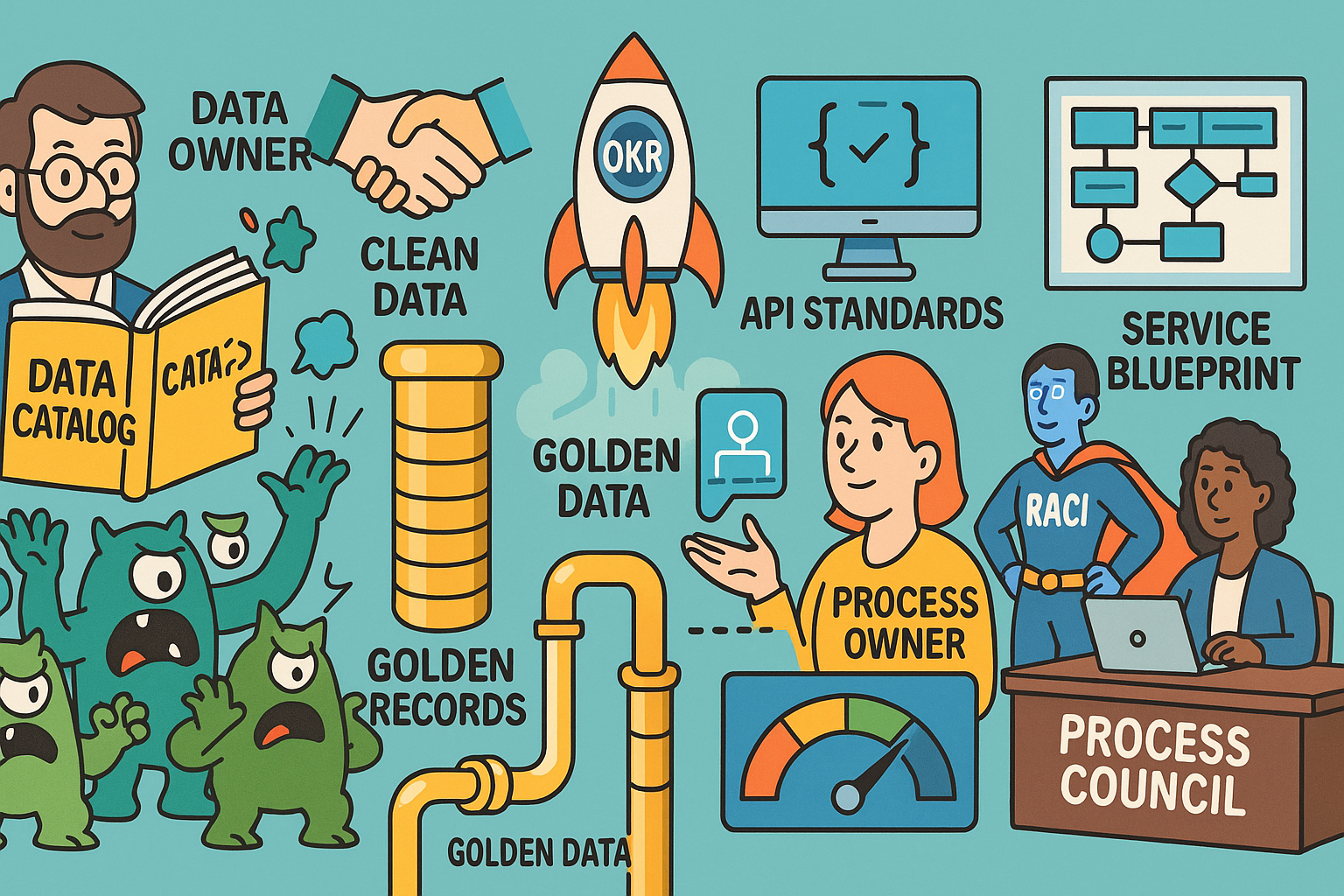 Data Governance und strategisches Prozessmanagement vereint