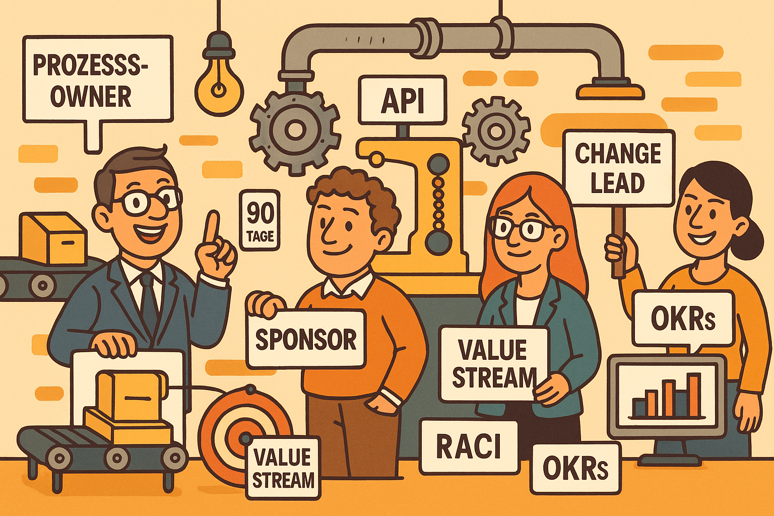 Führung im Prozessmanagement: Leadership führt Wandel smart