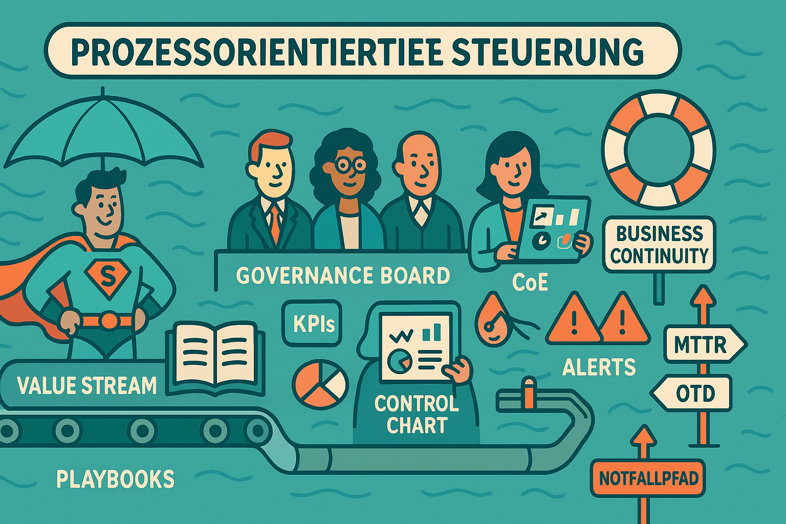 Prozessorientierte Steuerung stärkt Resilienz im Unternehmen