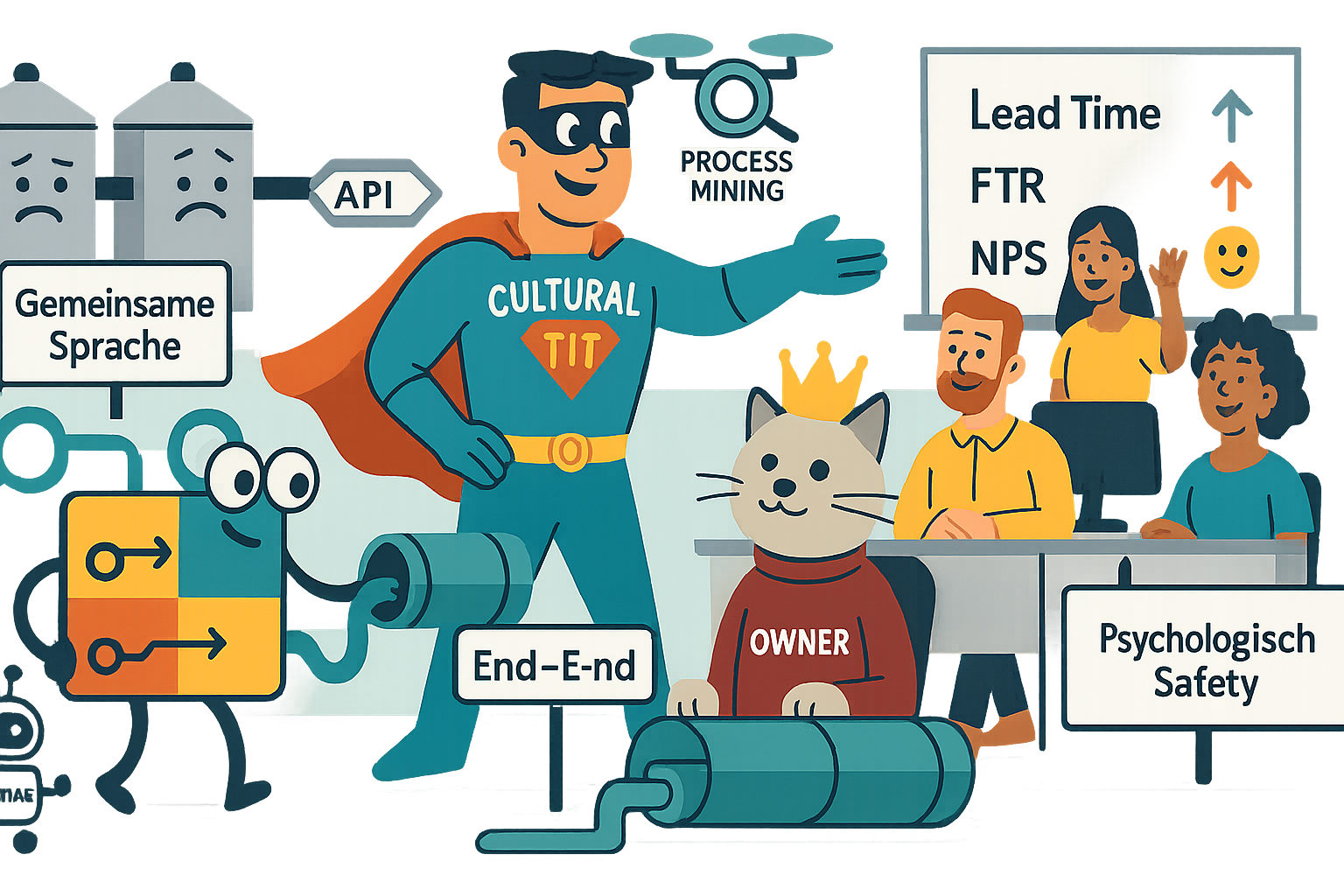 Cultural Fit & prozessorientiertes Denken prägen Kultur nun