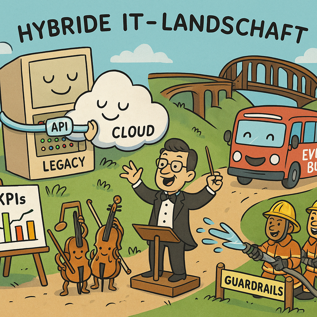 Strategisches Prozessmanagement in hybriden IT Landschaften