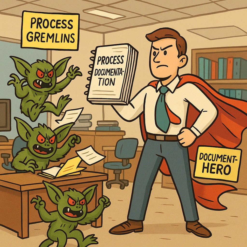 Prozesse im Unternehmen: Weshalb sie existieren – ohne Doku