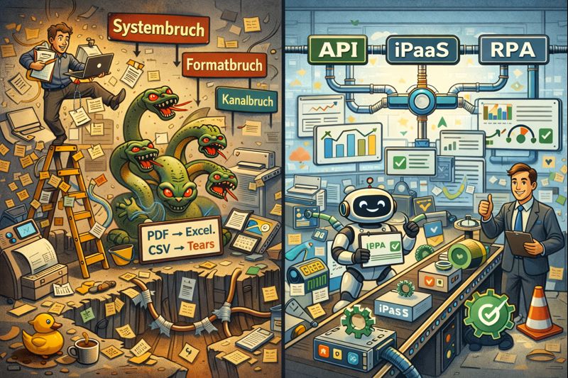 Medienbrüche erkennen & bewerten: Praxisleitfaden für Teams!