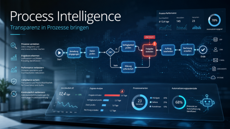 Process Intelligence: Transparenz in Prozesse bringen