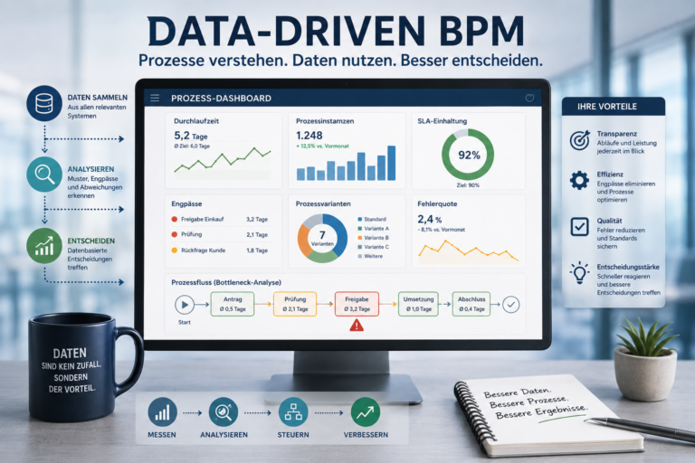 Data-driven BPM: Prozesse mit Daten besser steuern!!