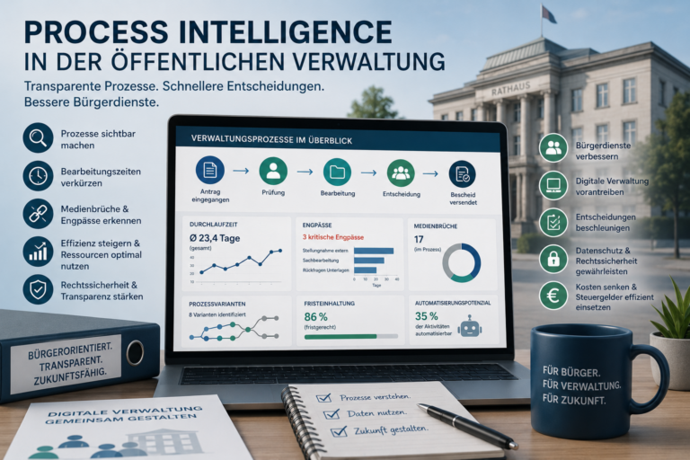 Process Intelligence in der öffentlichen Verwaltung gezielt