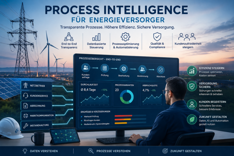 Process Intelligence für Energieversorger: Vorteile sichern!