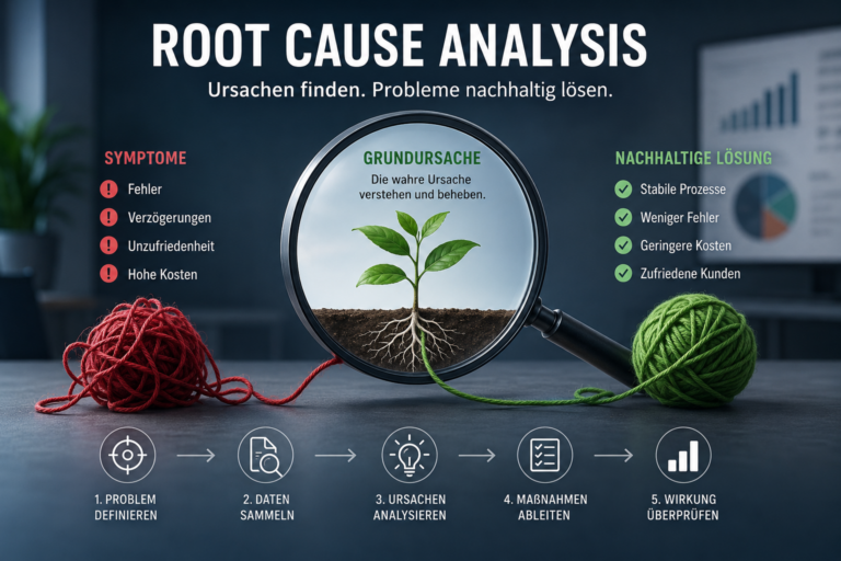 Root Cause Analysis: Ursachen finden, Prozesse besser machen