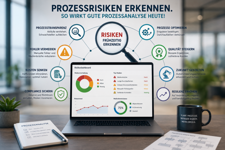 Prozessrisiken erkennen: So wirkt gute Prozessanalyse heute!