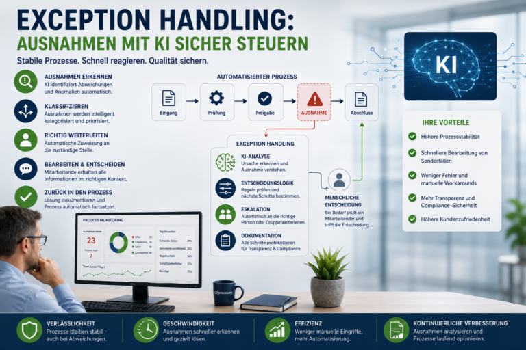 Exception Handling: Ausnahmen mit KI sicher steuern optimal!
